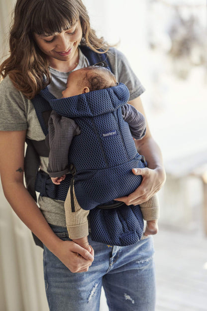 BabyBjörn Baby Carrier Free, 3D Mesh, Dusty Pink