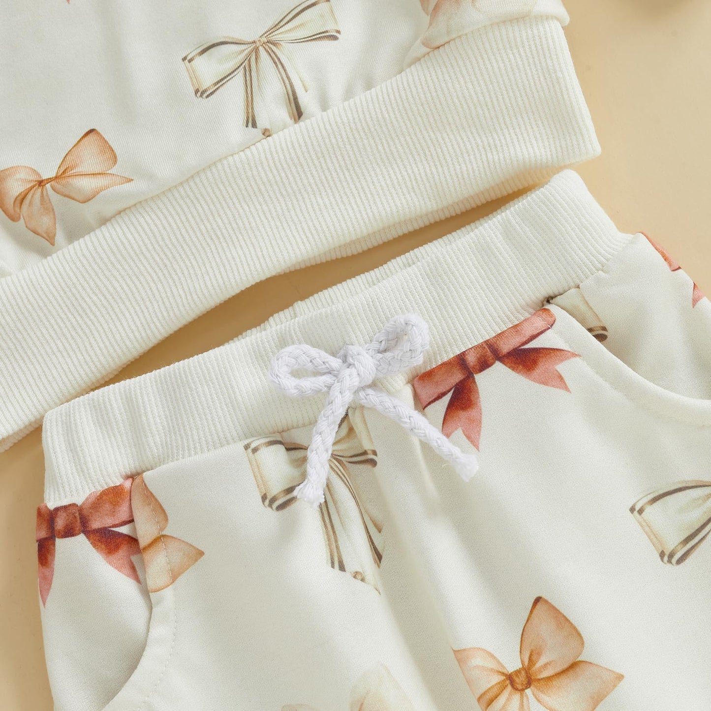 Mubineo Toddler Baby Girl Clothes Cute Long Sleeve Sweatshirt Sweatpant Outfits Fall Winter Tops Pant Outfit Sweatsuit