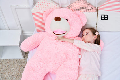 IKASA Giant Teddy Bear Plush Toy Stuffed Animals(Brown,78 inches)