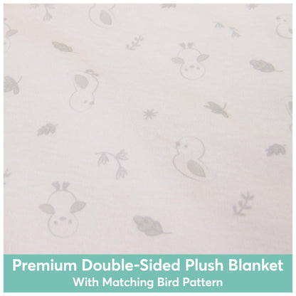GUND Baby Sustainably Soft Puppy Lovey, Stuffed Animal Plush Blanket Made from 100% Recycled Materials, for Babies and Newborns, Blue/Cream, 10”