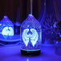 Essential Oil Diffuser Hand Blown Glass Aromatherapy Diffuser - Ultrasonic Cool Mist Scent Aroma Diffuser, Whisper Quiet with Auto Shut-Off, Timer Setting &7 Colors Night Light for Home