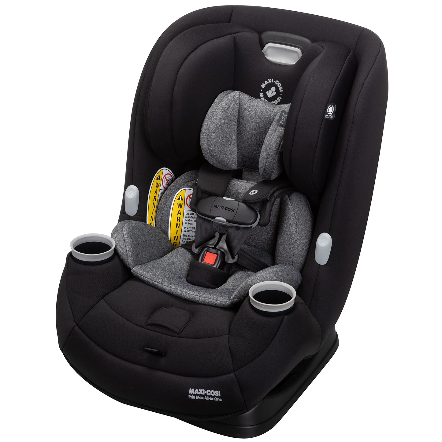Maxi-Cosi Pria Max All-in-One Convertible Car Seat, Rear Facing Car Seat (4-40 lbs), Forward Facing Car Seat (22-65 lbs), High Back Booster Seat (40-100 lbs), Pure COSI, Desert Wonder
