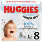 Huggies Size 1 Diapers, Snug & Dry Newborn Diapers, Size 1 (8-14 lbs), 38 Count, Packaging May Vary