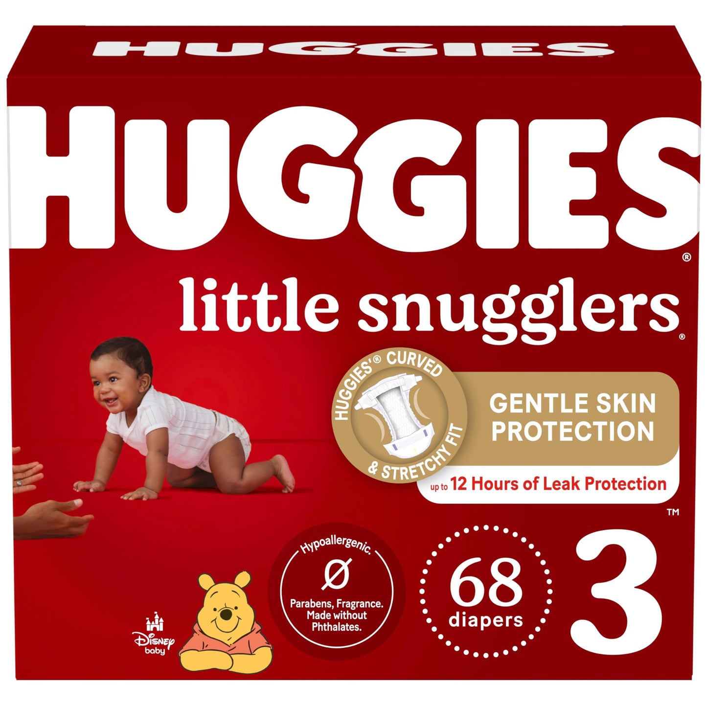 Huggies Newborn Diapers, Little Snugglers Baby Diapers, Size Newborn (up to 10 lbs), 31 Count