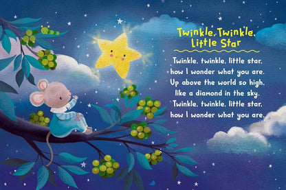 My First Book of Nursery Rhymes - Children's Padded Board Book - Classics