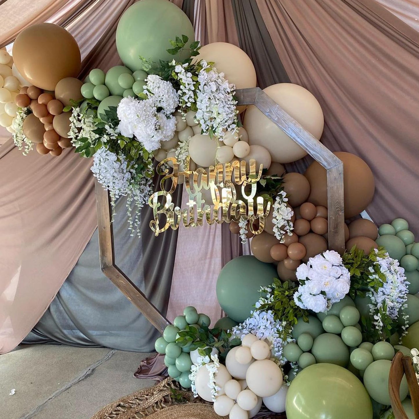 Dusty Pink Balloon Garland Double Stuffed Blush Pink Balloons Baby Pink Latex Balloon Arch Kit Dusty Rose Pastel Pink Party Balloons for Girl Boho Wedding Baby Bridal Shower Birthday Party Decorations