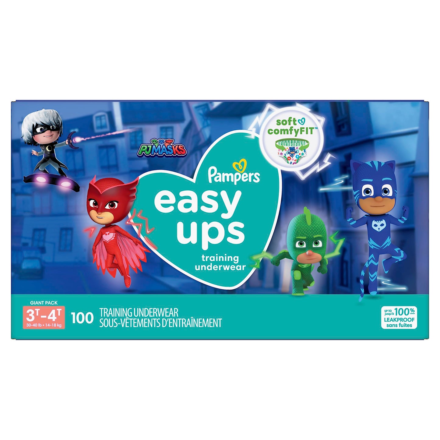Pampers Training Pants - Easy Ups Boys & Girls Bluey - Size 4T-5T, 104 Count, Children's Potty Underwear (Packaging May Vary)