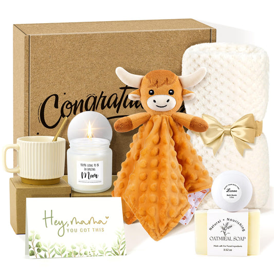 New Mom Gifts & Baby Girl Gift Set for Newborn,12PCS Baby Shower Gifts, Newborn Baby Girl Gifts,Pregnancy Gifts for Expecting Mom,New Mom Care Package After Baby, Pregnancy Gifts for Women and Baby