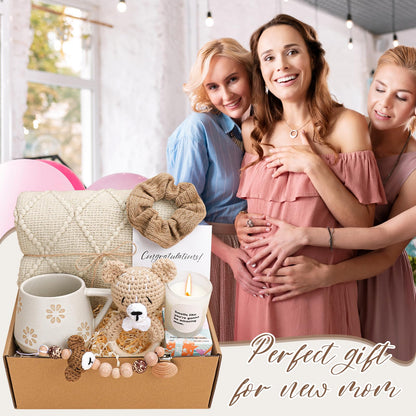 New Mom Gifts,Gifts for New Mom,New Mom Gifts for Women,Baby Shower Gifts,Baby Boy Gifts,Pregnancy Gifts,Postpartum Gifts for Mom,New Mom Gift Basket After Birth,Gender Reveal Gifts