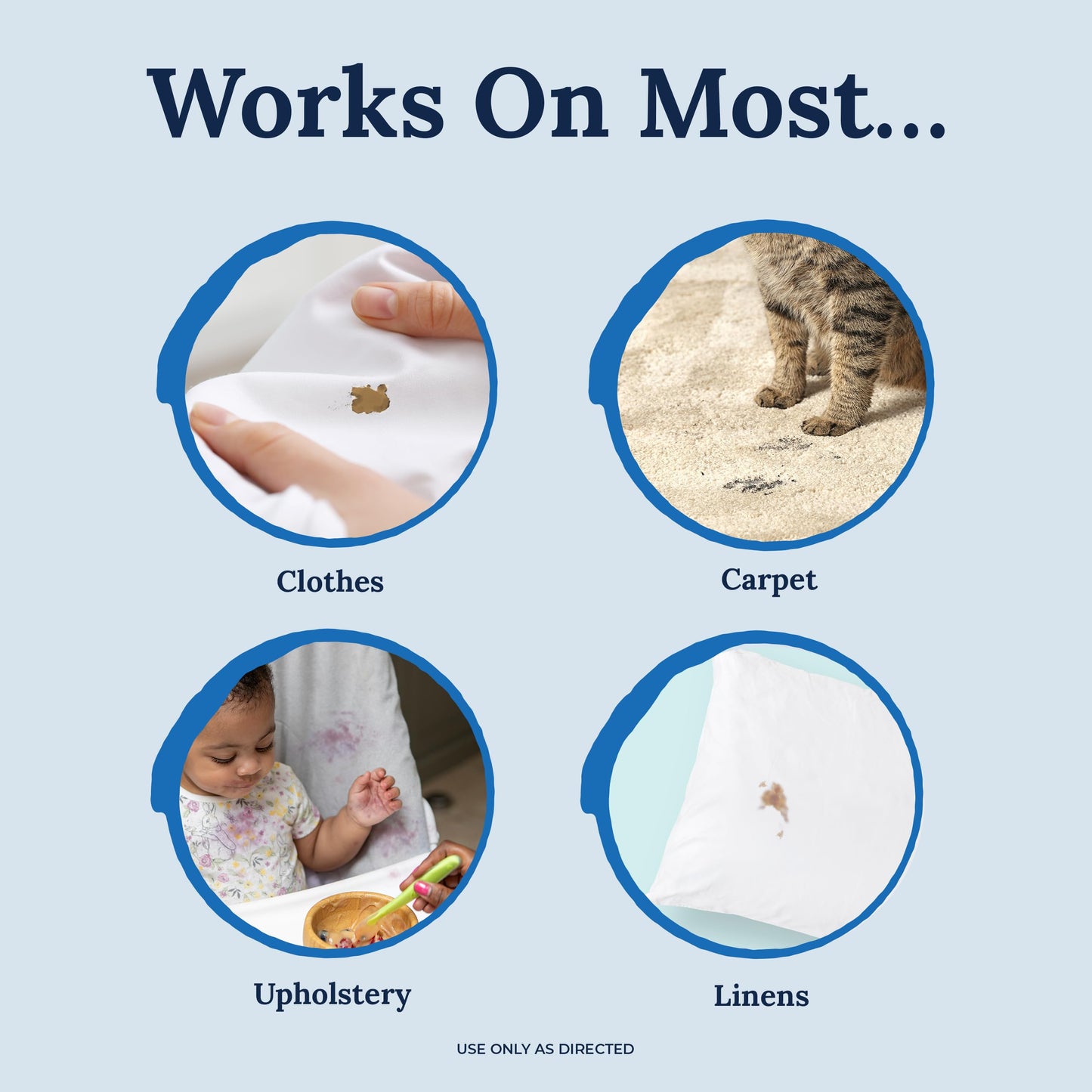 Miss Mouth's Messy Eater Stain Treater Spray - 4oz 2 Pack Stain Remover - Newborn & Baby Essentials - No Dry Cleaning Food, Grease, Coffee Off Laundry, Underwear, Fabric