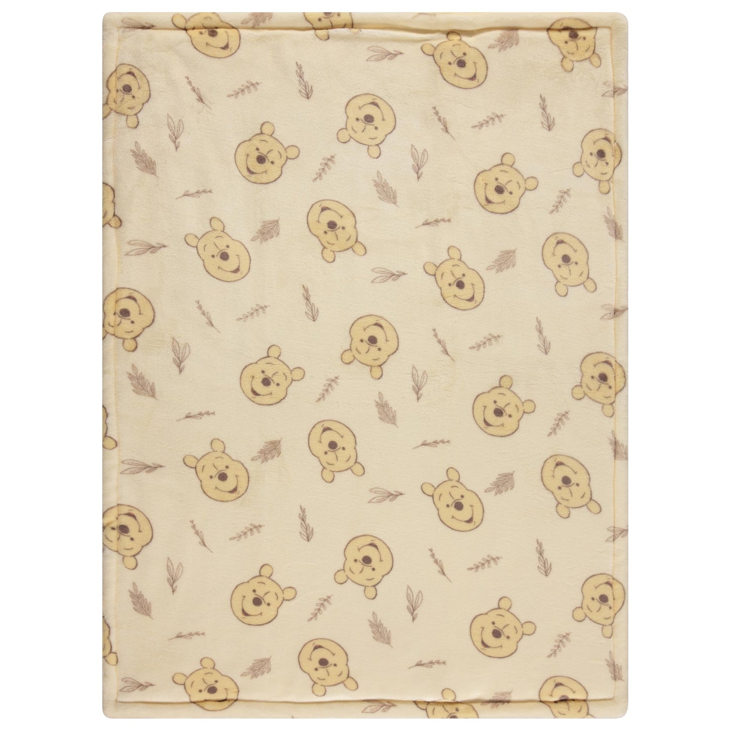 Disney Mickey Mouse, Minnie Mouse, Winnie The Pooh, Lilo and Stitch 2-Ply Infant Blanket - Soft Fleece with Polyfill - Cozy and Warm Baby Blanket for Baby Boys and Girls, 30x40 Inches