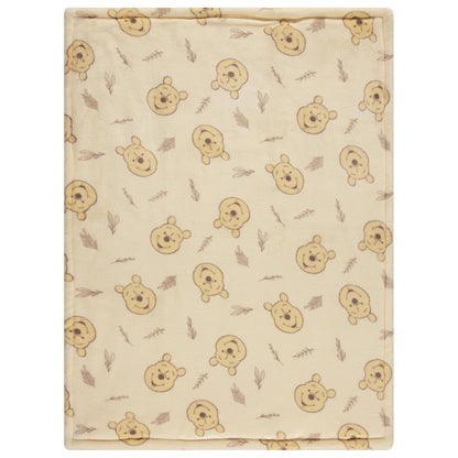 Disney Mickey Mouse, Minnie Mouse, Winnie The Pooh, Lilo and Stitch 2-Ply Infant Blanket - Soft Fleece with Polyfill - Cozy and Warm Baby Blanket for Baby Boys and Girls, 30x40 Inches