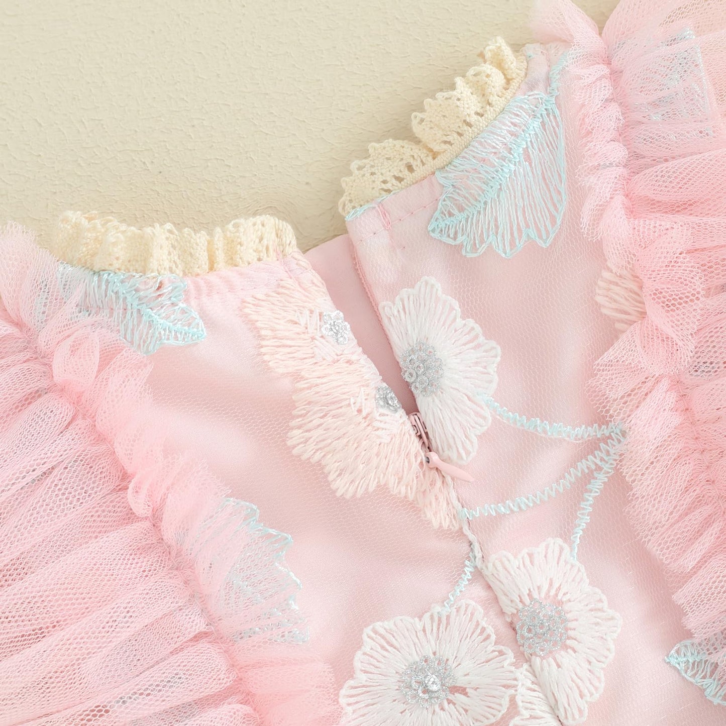 Mubineo Baby Girl Summer Clothes Lace Romper Skirt Dress Princess Outfits Sleeveless Flower Newborn Outfit