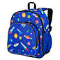 Wildkin 12-inch Kids Backpack – Padded, Adjustable, Ideal for Daycare & Travel - Trains, Planes, and Trucks