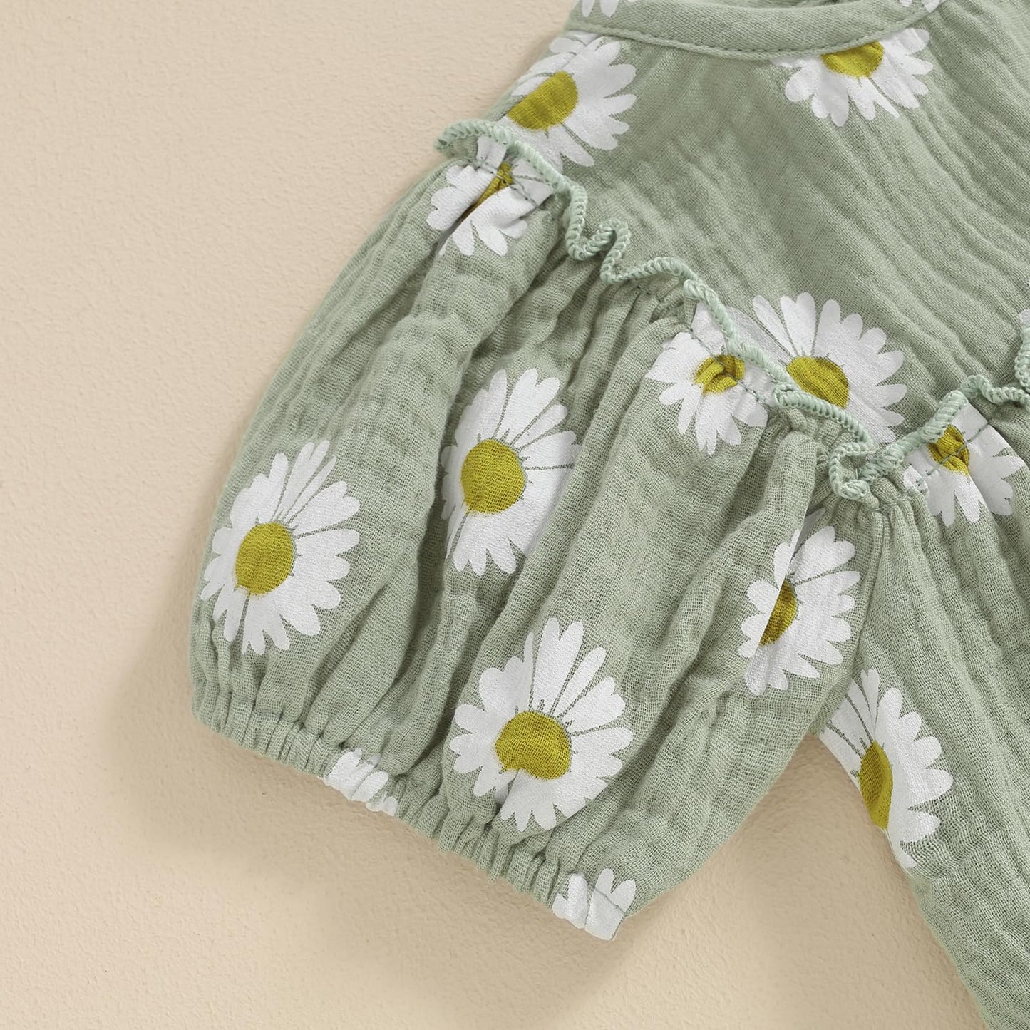 FIOMVA Summer Chicken Baby Clothes Newborn Baby Girl Farm Outfit Toddler Short Sleeve Bubble Romper Infant Bodysuit