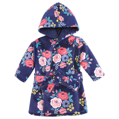 Hudson Baby Unisex Baby Mink with Faux Fur Lining Pool and Beach Robe Cover-ups