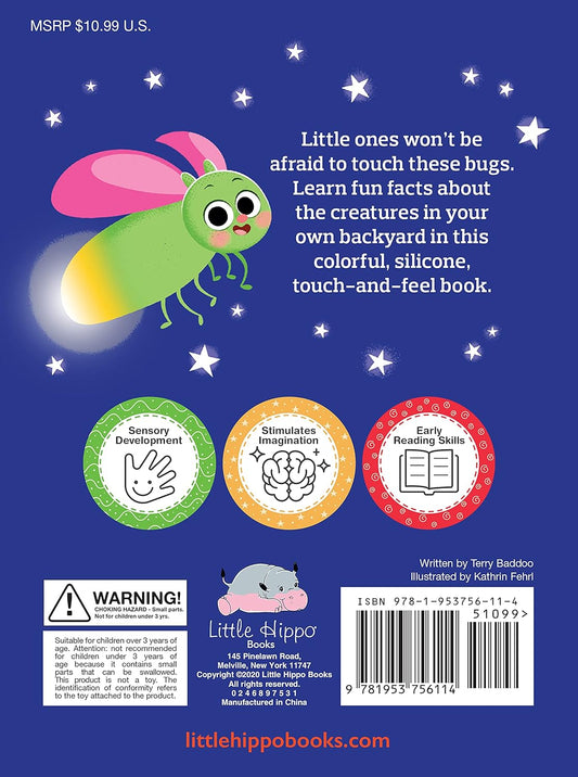 Backyard Bugs - Touch and Feel Board Book - Sensory Board Book