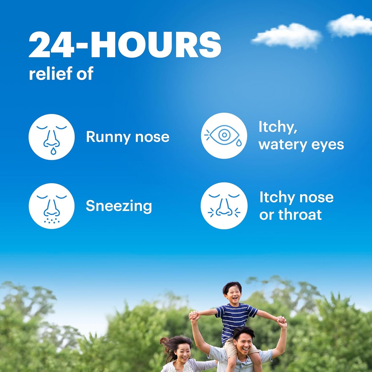 Claritin Children's Allergy Medicine, 24-Hour Non-Drowsy Loratadine 5mg, Antihistamine Liquid for Kids Aged 2 Years and Older, Grape Flavored, 8 fl oz.