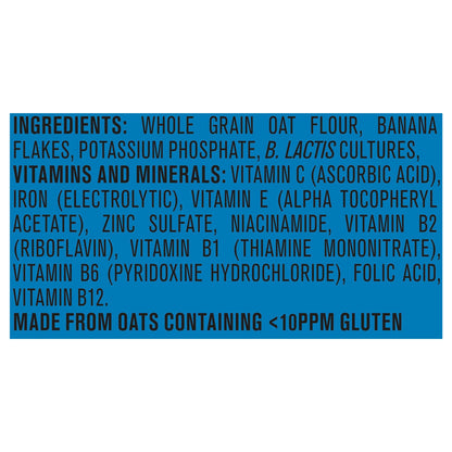 Gerber Toddler Food, Multigrain Banana Apple Strawberry Cereal, 8g Whole Grains, Iron, Zinc & Vitamin B12, Toddler Cereal, 6-Pack