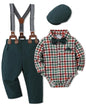SANMIO Baby Boy Clothes 0-24M Baby Boy Suits 4pcs Baby Boys Baptism Easter Outfits Baby Christmas Clothes
