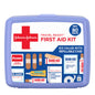 Johnson & Johnson All-Purpose Portable Compact First Aid Kit for Minor Cuts, Scrapes, Sprains & Burns, Ideal for Home, Car, Travel, Camping and Outdoor Emergencies, 160 Pieces