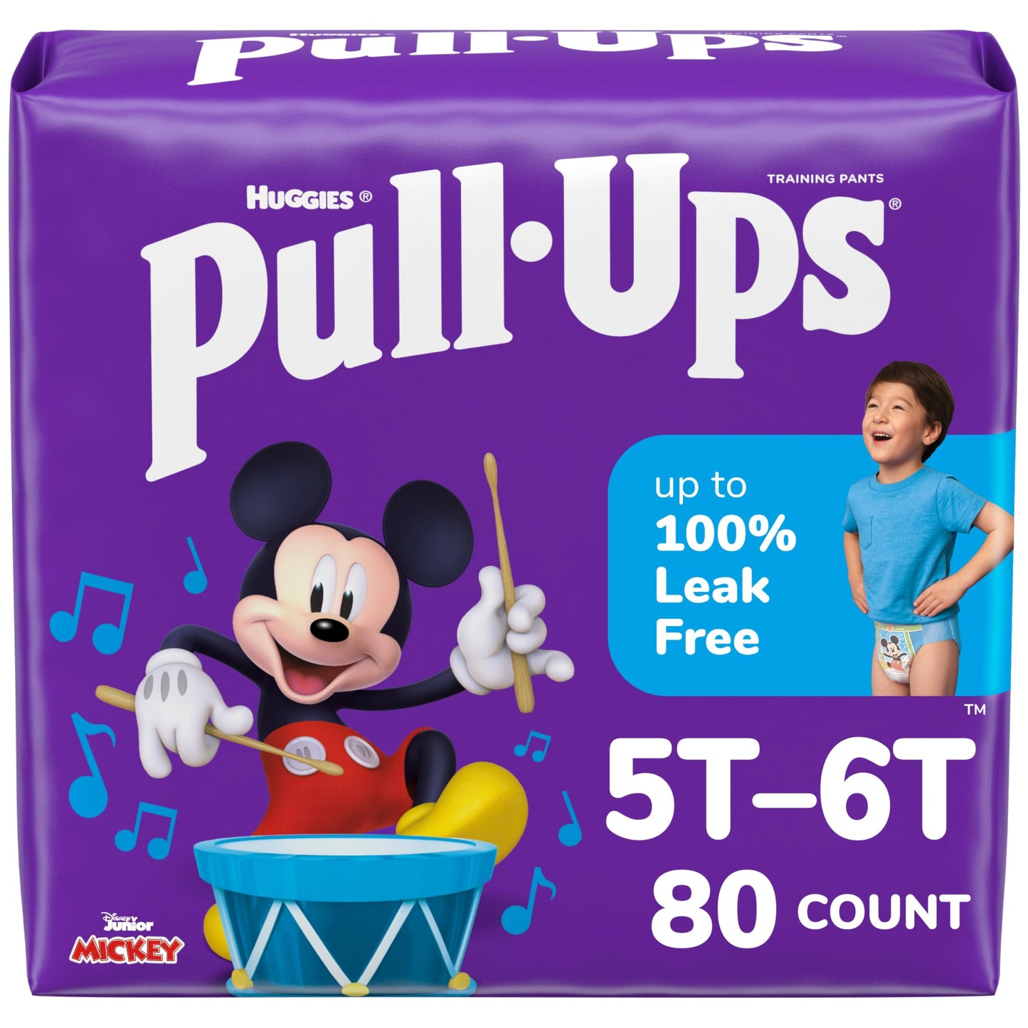 Pull-Ups Boys' Potty Training Pants, 3T-4T (32-40 lbs), 112 Count (4 Packs of 28)