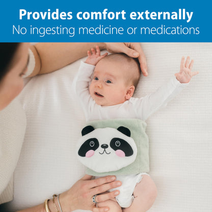 Dr. Brown's Infant Gripebelt Heated Belly Band, Soothe Baby's Tummy with Gentle Warmth and Compression, Hedgehog, 0m+