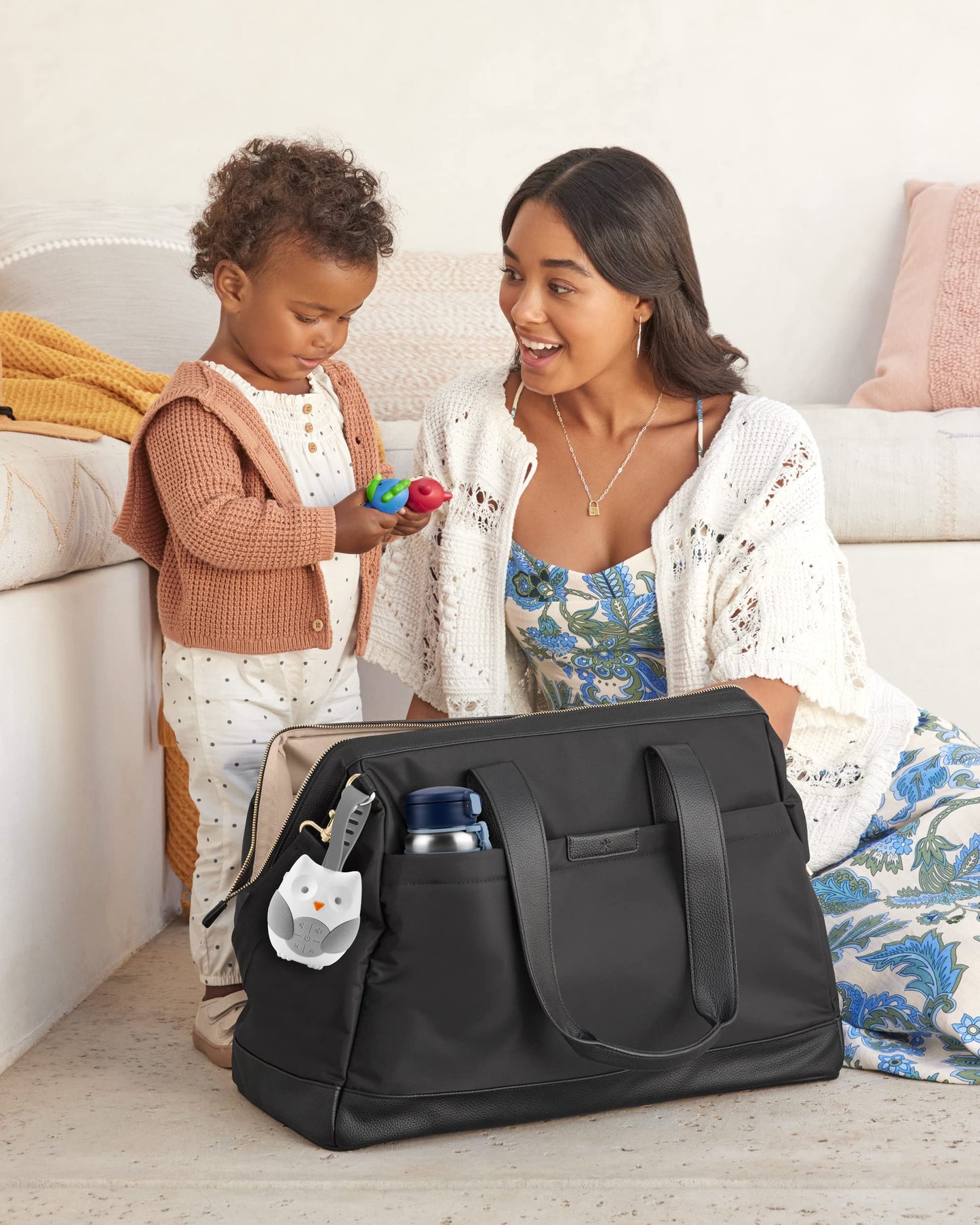 Skip Hop Portable Baby Sound Machine, Stroll & Go, Owl