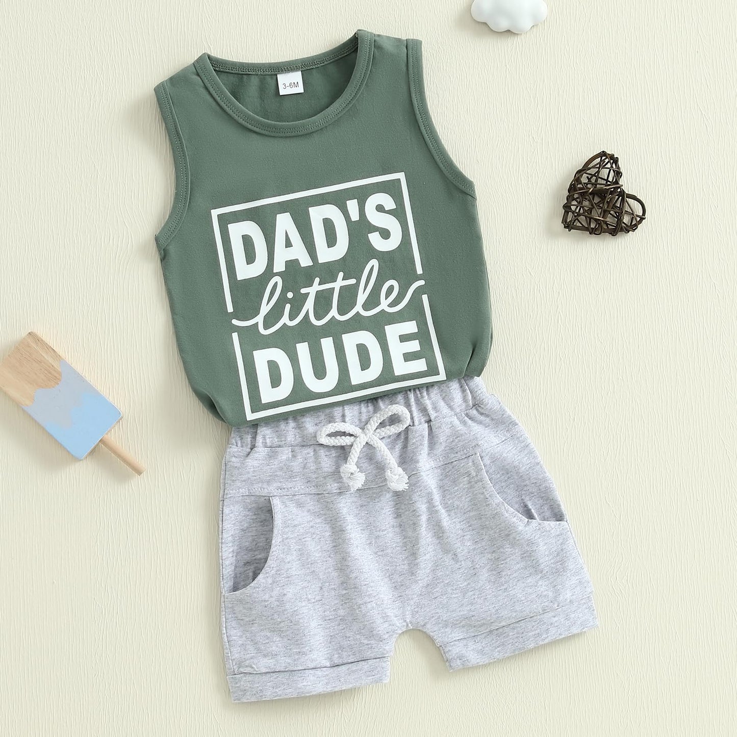 Baby Boy Summer Clothes Striped Tank Tops Camisoles and Shorts Newborn Boys Spring Summer Outfit