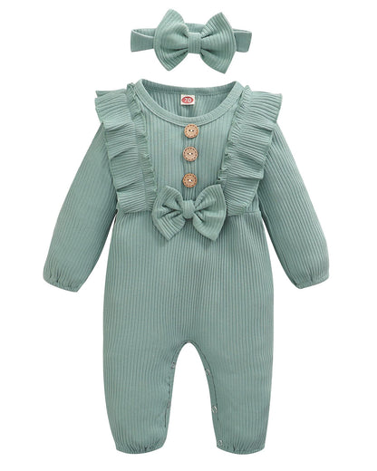 Mioglrie Newborn Baby Girl Clothes One Piece Jumpsuits Clothes Short Sleeve Rompers Summer Clothes for Baby