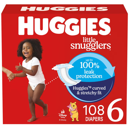Huggies Newborn Diapers, Little Snugglers Baby Diapers, Size Newborn (up to 10 lbs), 31 Count