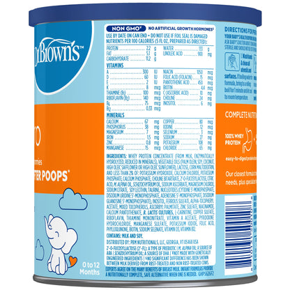 Good Start | Dr. Brown’s Gentle Pro, Baby Formula Powder, For Sensitive Tummies, Easy Digestion and Softer Poops, Infant Formula with Probiotics, DHA, Non-GMO, 20 Ounce