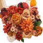 Serwalin Pink Artificial Flowers, Silk Fake Flowers for DIY Wedding Bridal Bouquets, Wedding Cake Flowers for Table Centerpieces Baby Shower Birthday Party Home Decorations