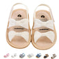 Baby Girls Sandals Summer Shoes Outdoor First Walker Toddler Girls Shoes for Summer