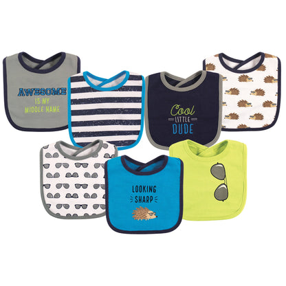 Hudson Baby Unisex BabyCotton Bibs