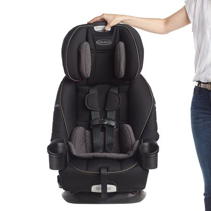 Graco 4Ever DLX 4-in-1 Car Seat, Maven | Infant to Toddler Car Seat, with 10 Years of Use | Rear-Facing, Forward-Facing and Booster Modes | Safe, Comfortable and Convenient