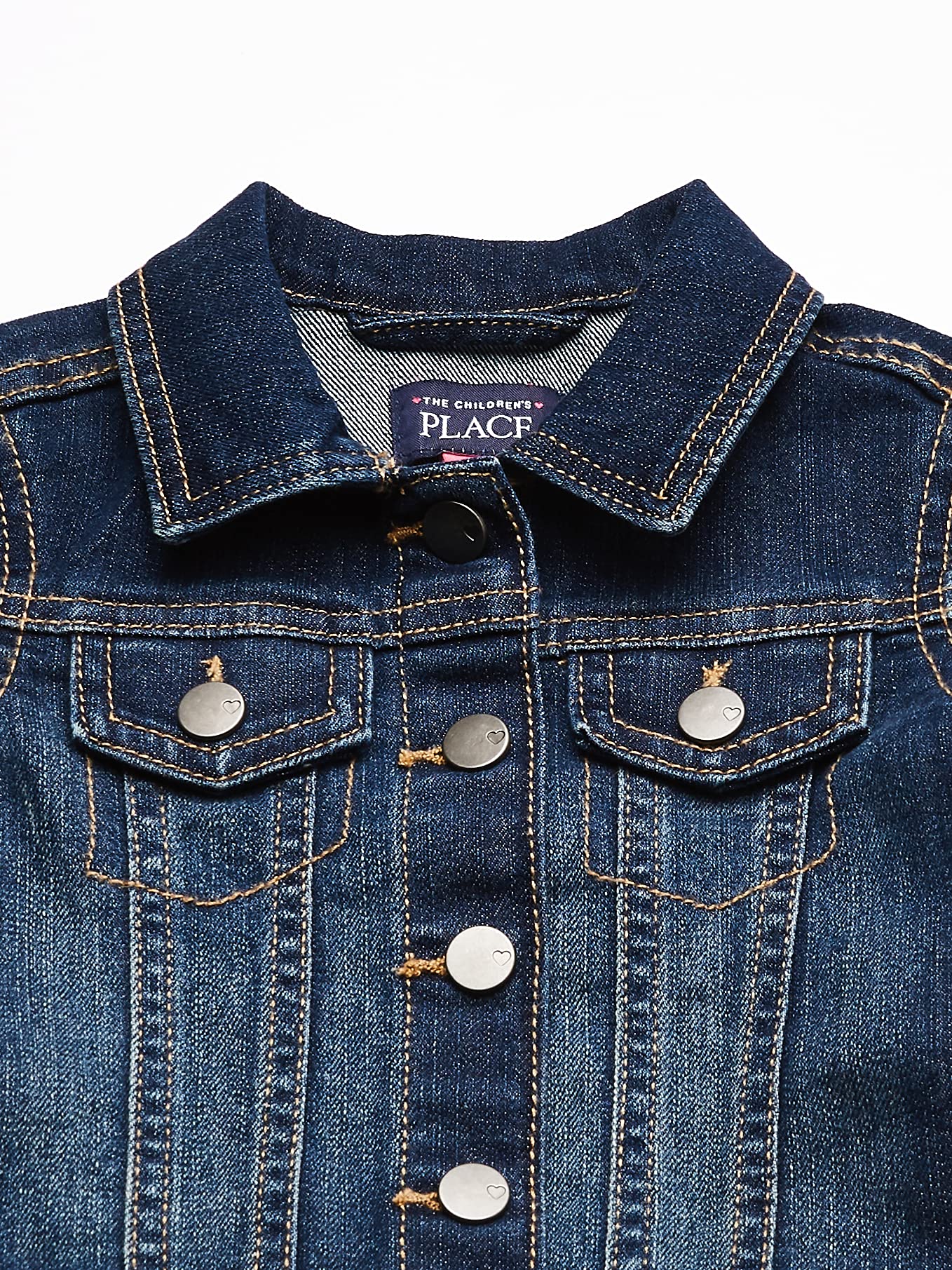 The Children's Place Baby Toddler Girls Basic Denim Jacket
