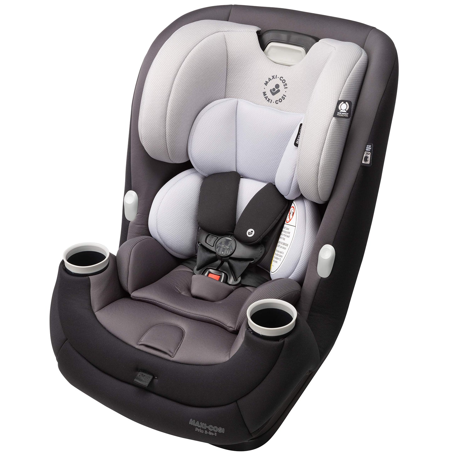 Maxi-Cosi Pria All-in-One Convertible Car Seat, Rear Facing Car Seat for Infants from 4-40 lbs, Forward Facing Car Seat up to 100 lbs in Booster Seat Mode, Rose Pink Sweater