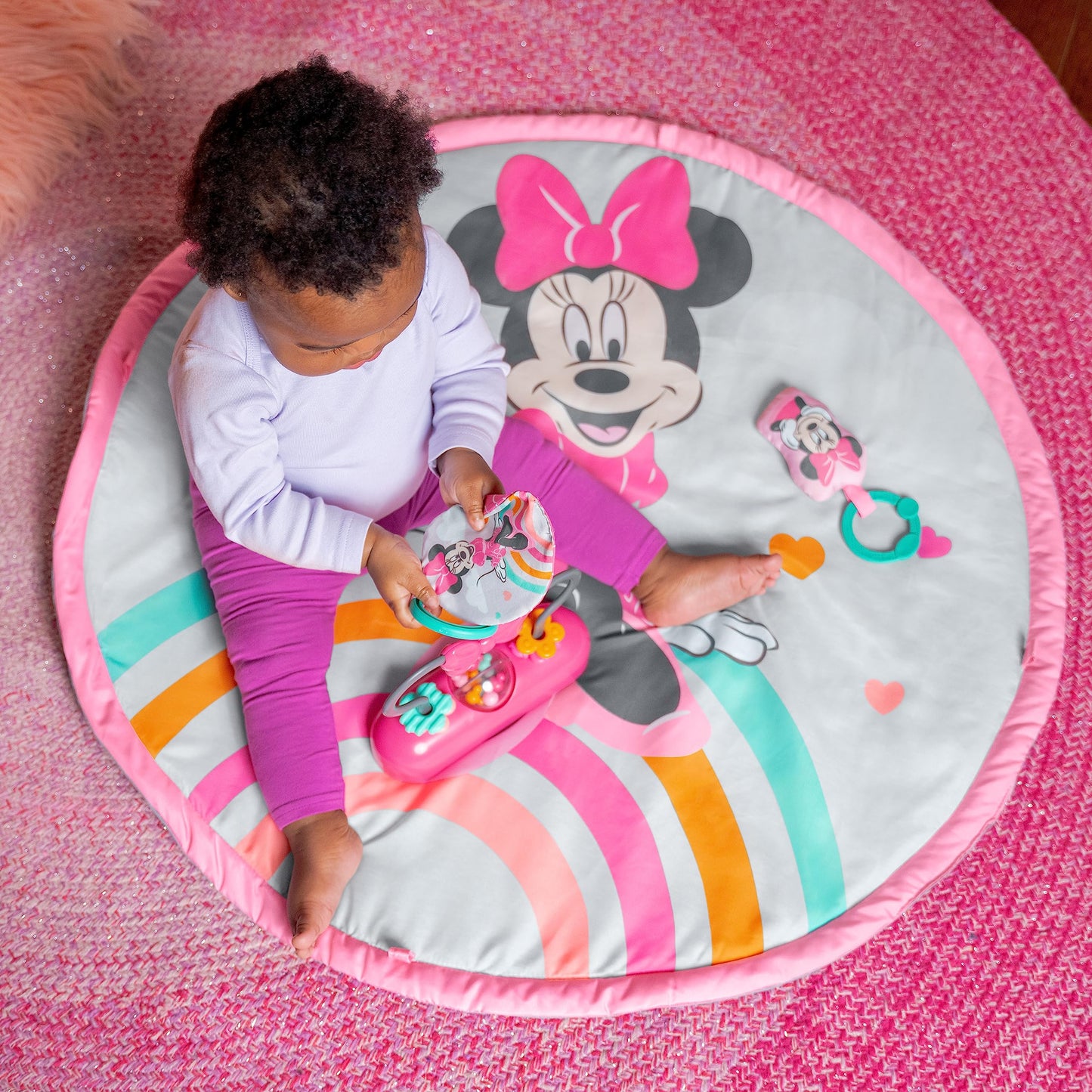 Bright Starts Disney Baby Finding Nemo Mr. Ray Ocean Lights & Music Gym, Ages Newborn +