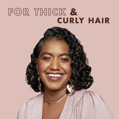 SheaMoisture Coconut & Hibiscus Curl & Shine Bundle – Shampoo, Conditioner + Curl Enhancing Smoothie for Curly Hair Care