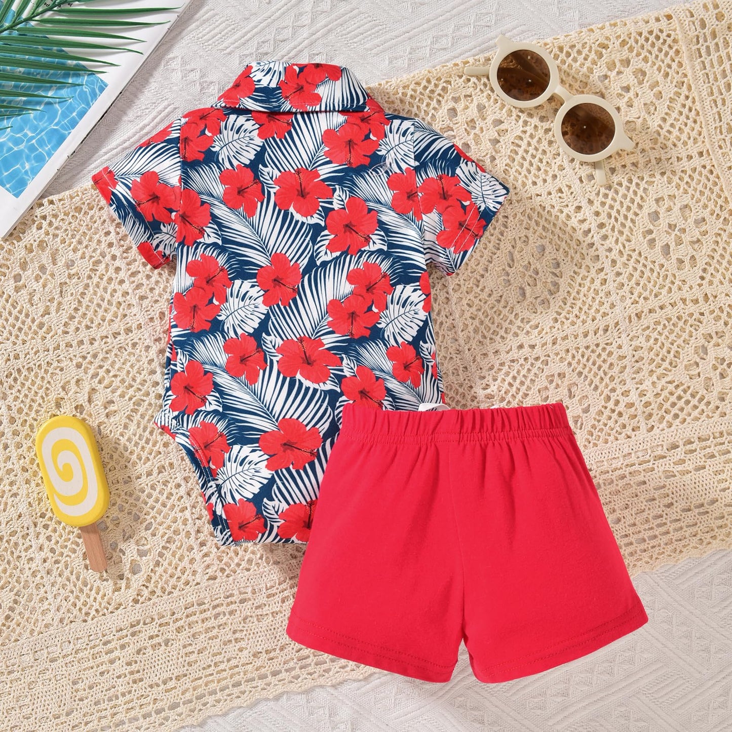 Baby Boy Hawaiian Outfit