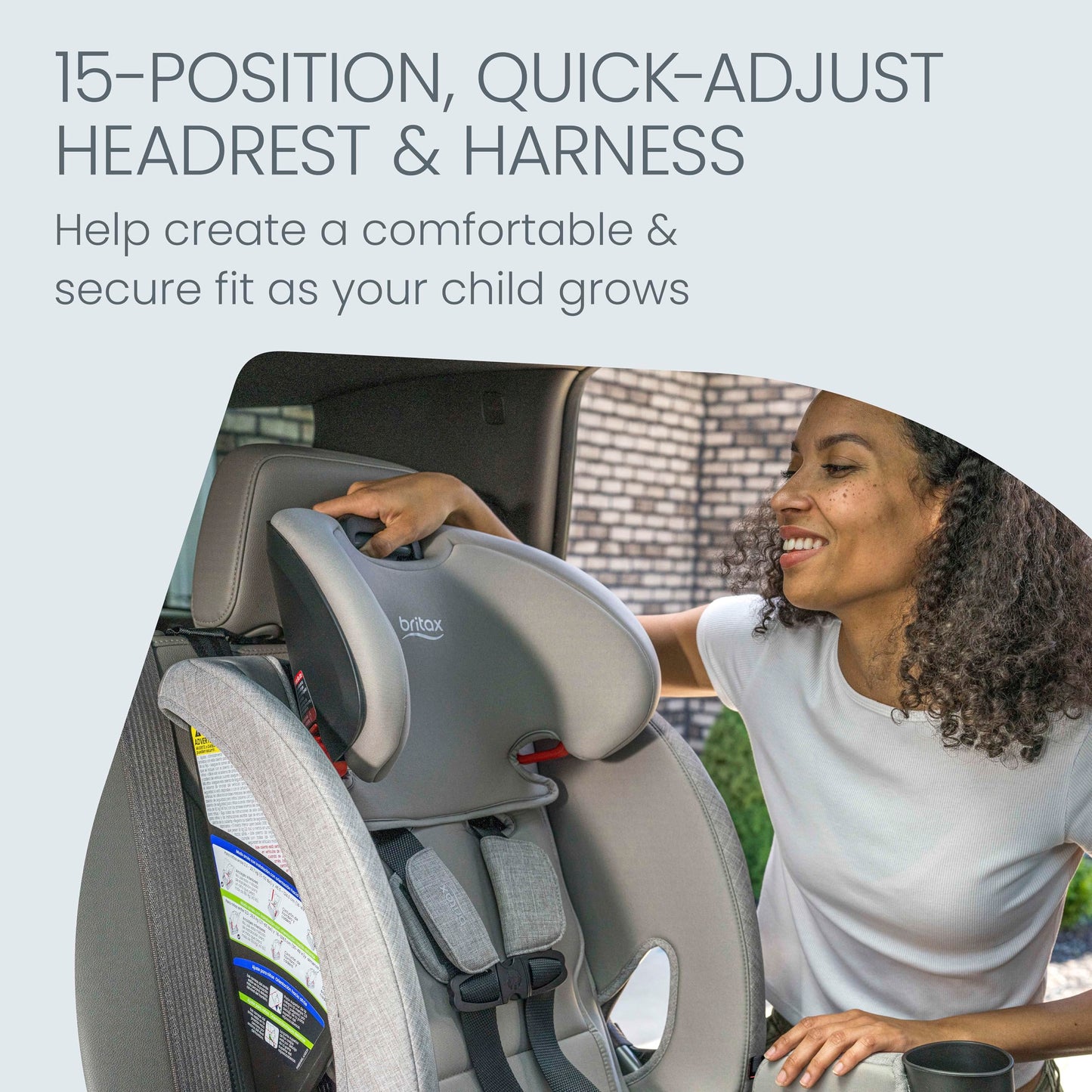Britax One4Life Convertible Infant Car Seat, 10 Years of Use from 5 to 120 Pounds, Converts from Rear-Facing to Forward-Facing Booster Seat, Machine-Washable Fabric, Glacier Graphite