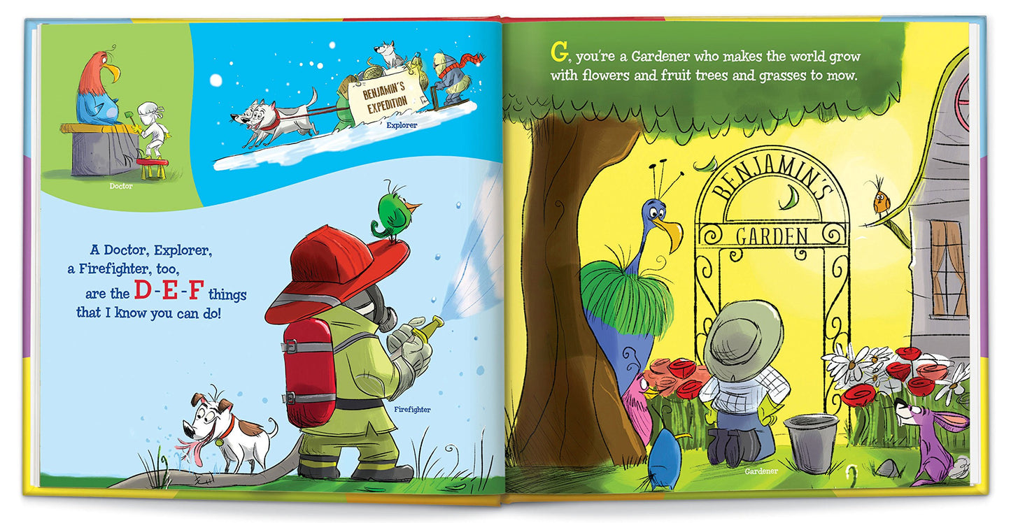 ABC What I Can Be! - Personalized Children's Story - I See Me! (Softcover)