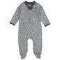 HonestBaby Sleep & Play Footed One-piece Pajama Sleeper 100% Organic Cotton, Baby Boys