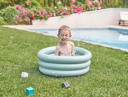 Babymoov Inflatable Bathtub & Pool - Safe, Portable & Grows with Baby (from 0+ Newborn Insert Included)