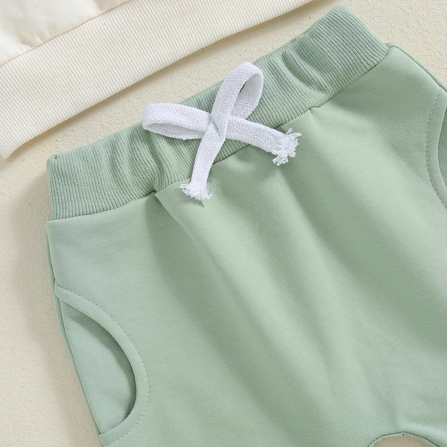 Kupretty Baby Girl Clothes Toddler Fall Winter Outfit Ruffles Crewneck Bow Pullover Sweatshirt + Joggers Pants Set