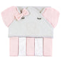 Hudson Baby Unisex Baby Hooded Towel and Five Washcloths, Modern Giraffe, One Size