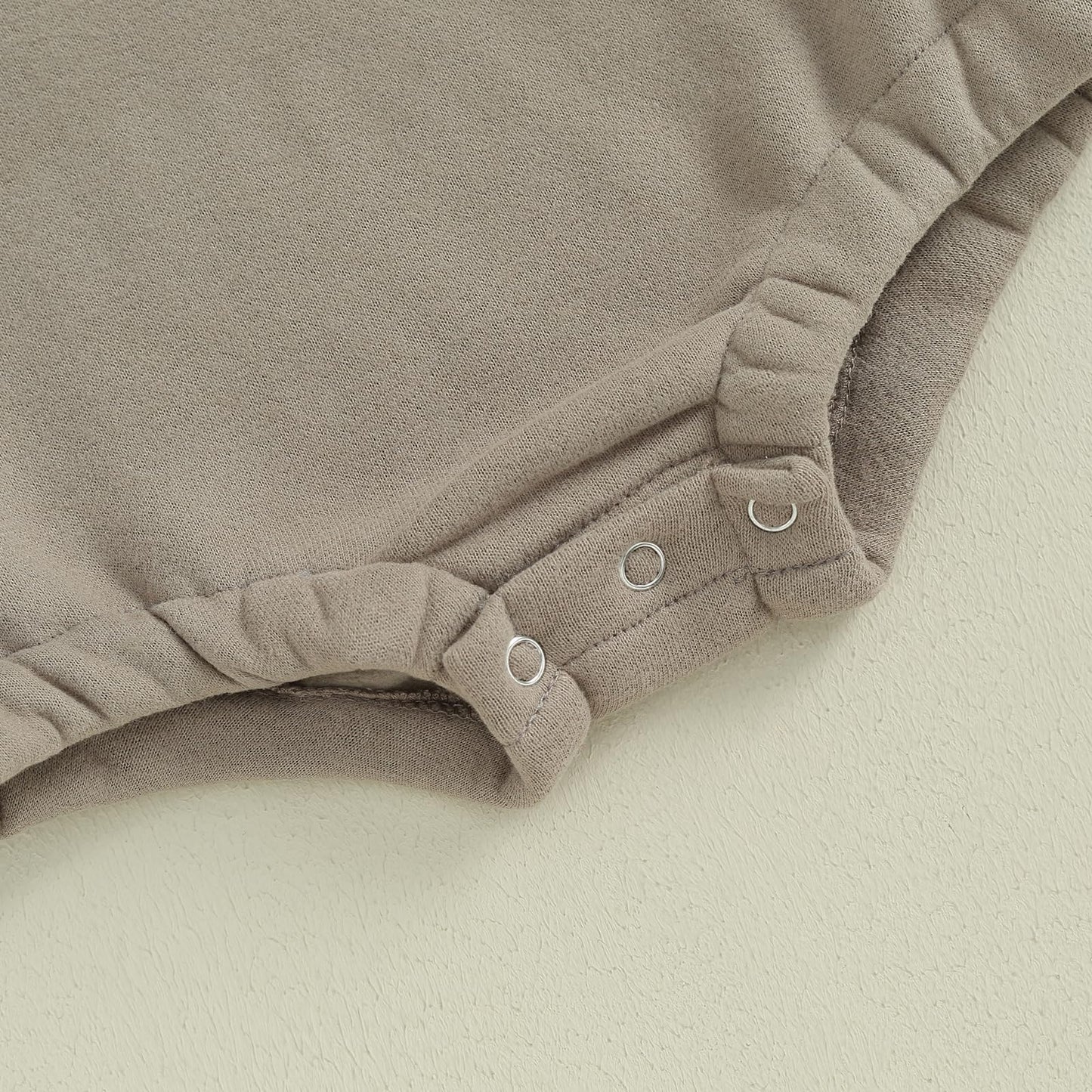 VISGOGO Newborn Infant Baby Boy Girls Oversized Romper Little Dude Sweater Onesie Coming Home Outfit Neutral Clothes