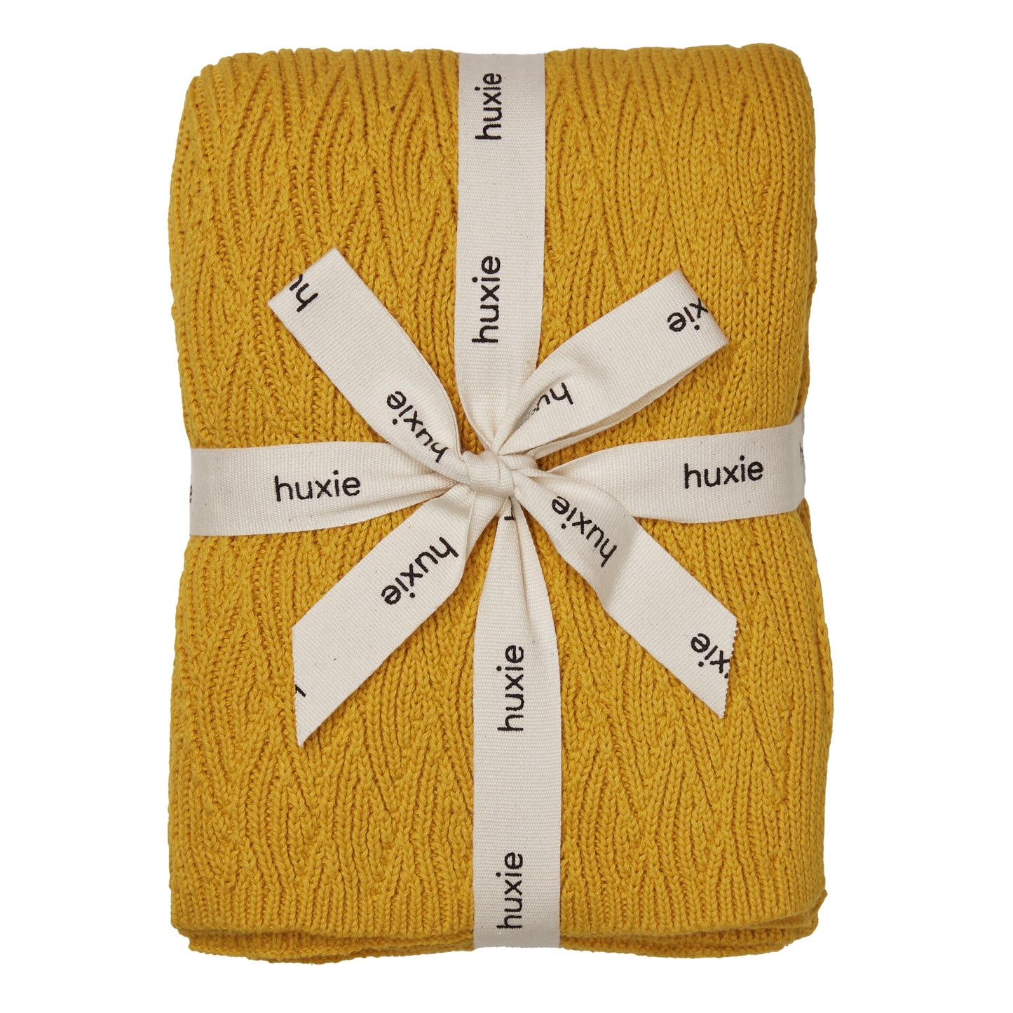 Knitted Organic Cotton Baby Blanket- Swaddle Blanket, 30" x 40" Soft Receiving Blanket for Newborn (Mochachino)