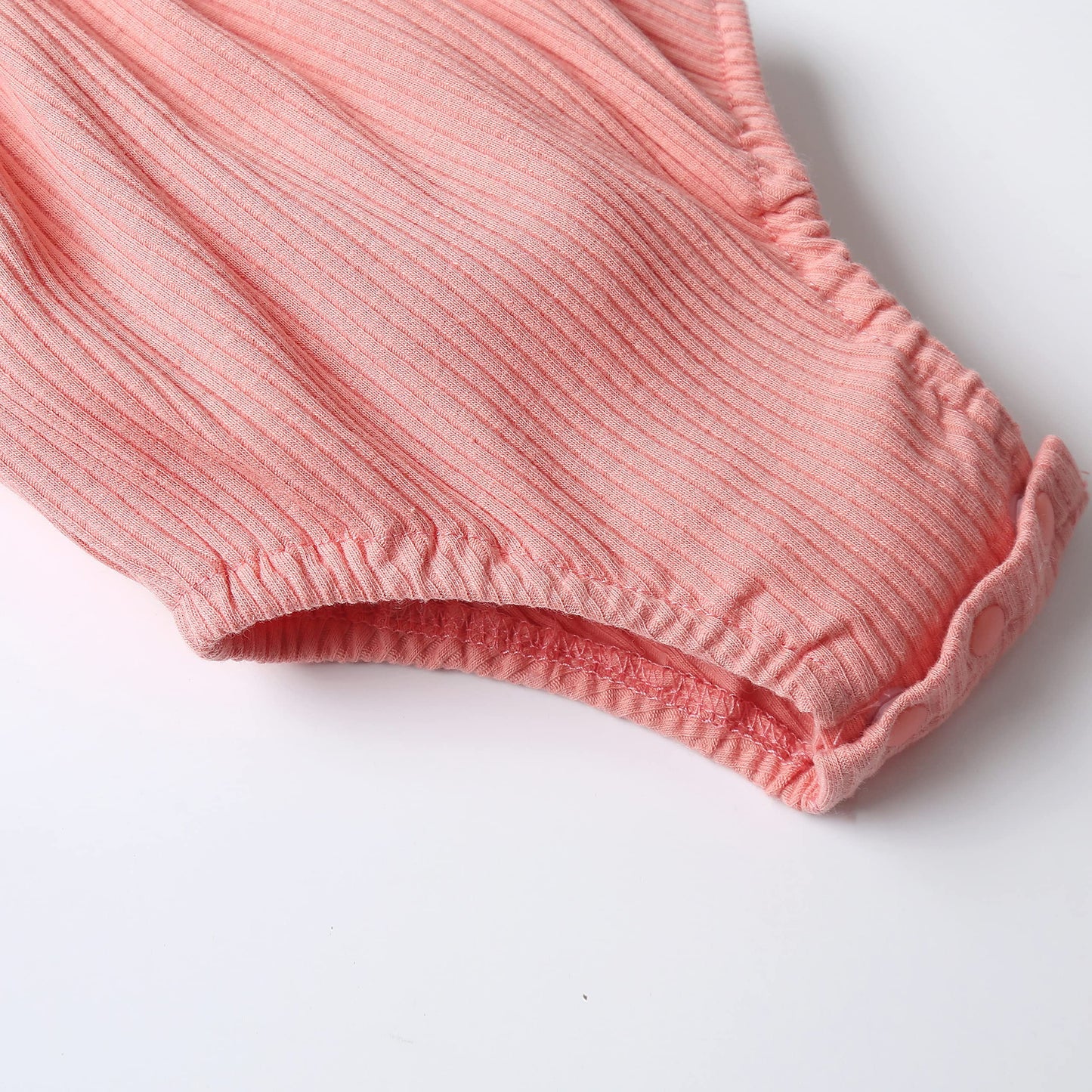 Newborn Baby Girl Clothes Infant Romper Floral Suspender Dress Ruffle Sleeve Onesie Outfit Jumpsuit Headband Spring Summer